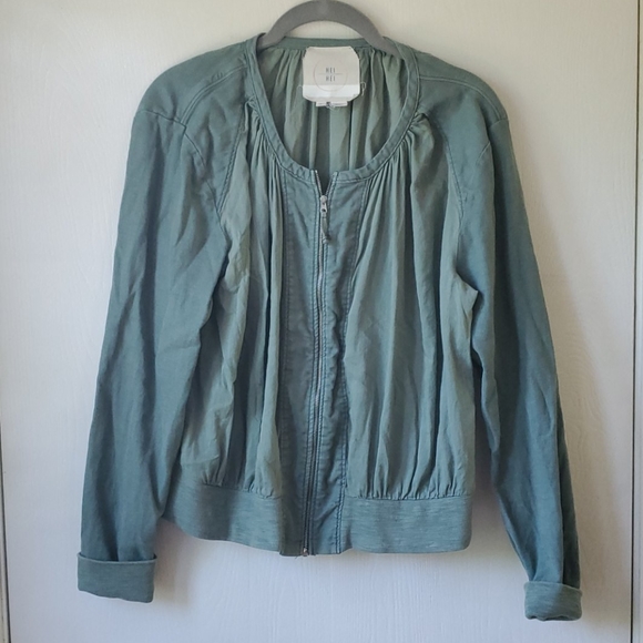 Hei Hei Hilltop Ruched Bomber Jacket - Picture 2 of 7